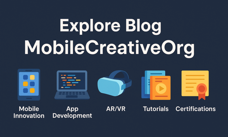 Blog MobileCreativeOrg