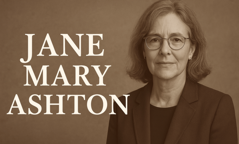 Jane Mary Ashton